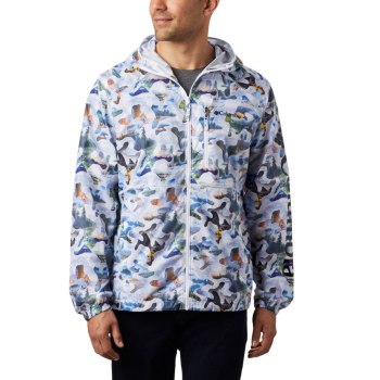 Columbia Muške Jakne - Flash Forward Printed Windbreaker Visebojne | KSAB-56487